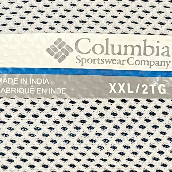 Columbia Mens 2XL Blue Chambray Pearl Snap Western Shirt Long Sleeve Button Down - Picture 3 of 6